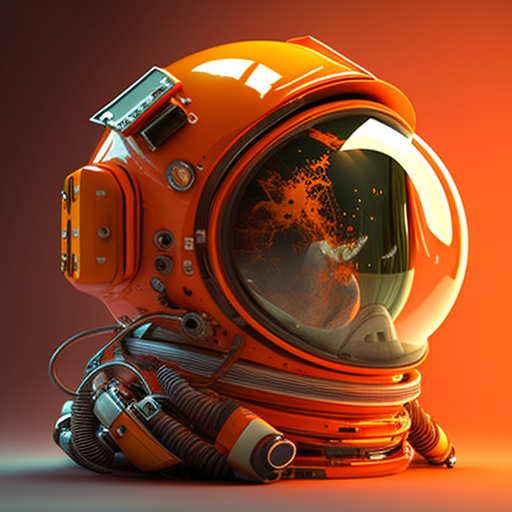 The Z-2 spacesuit helmet is a prototype currently being developed by NASA for use on future missions to Mars.